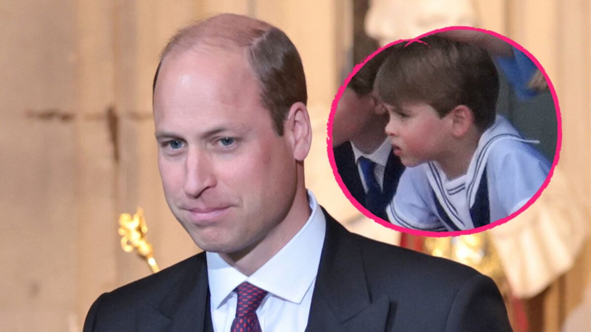 Recyclage royal : le prince Louis porte le look de papa William !