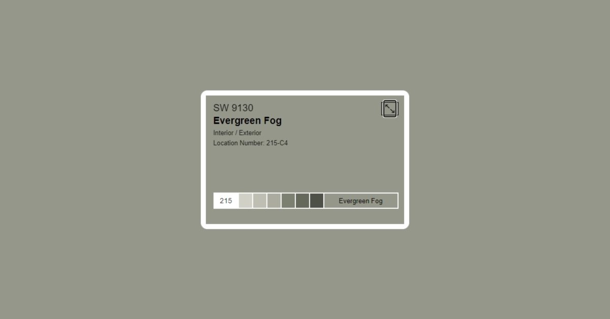 Evergreen Fog : comment utiliser la couleur de l’année Sherwin Williams 2022