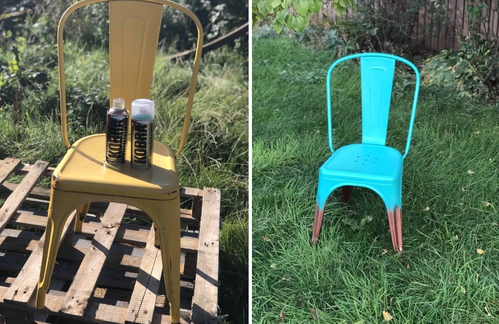 Peinture en aérosol pour surfaces métalliques et autres idées de bricolage