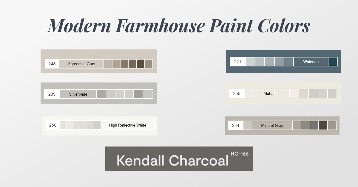13 couleurs de peinture de ferme modernes pour une ambiance de campagne