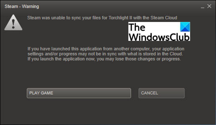 Comment réparer l’erreur Steam n’a pas pu synchroniser vos fichiers