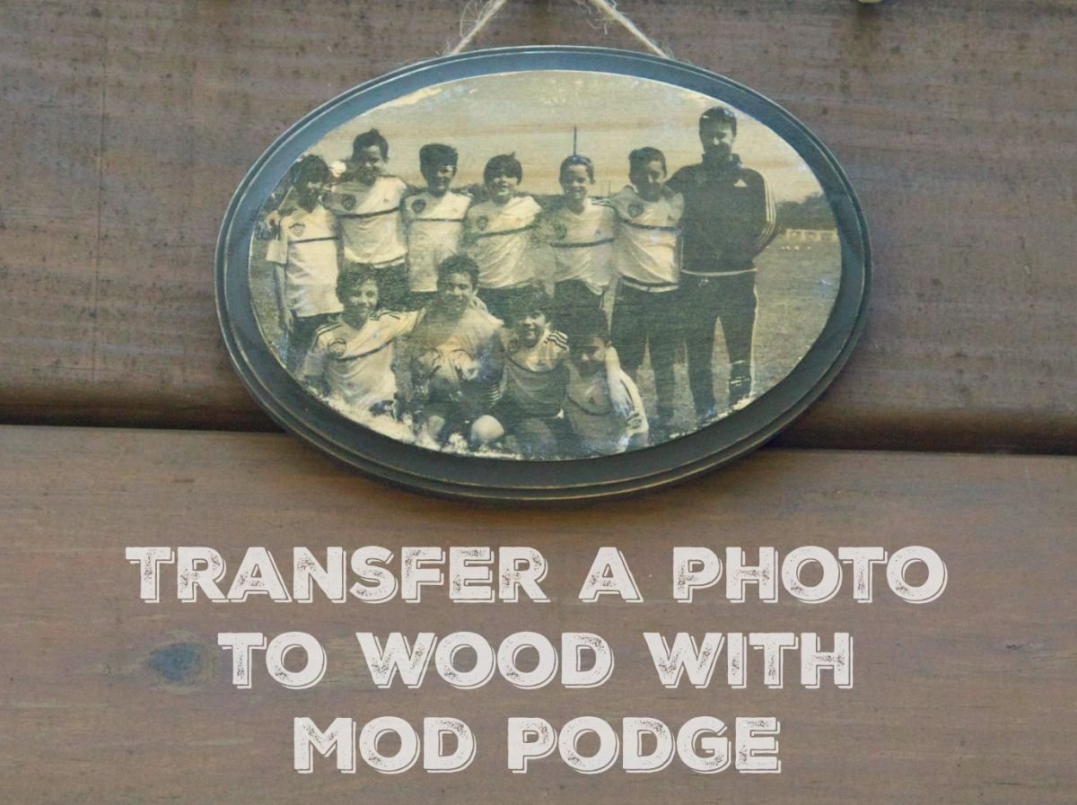 Comment transférer une photo avec Mod Podge