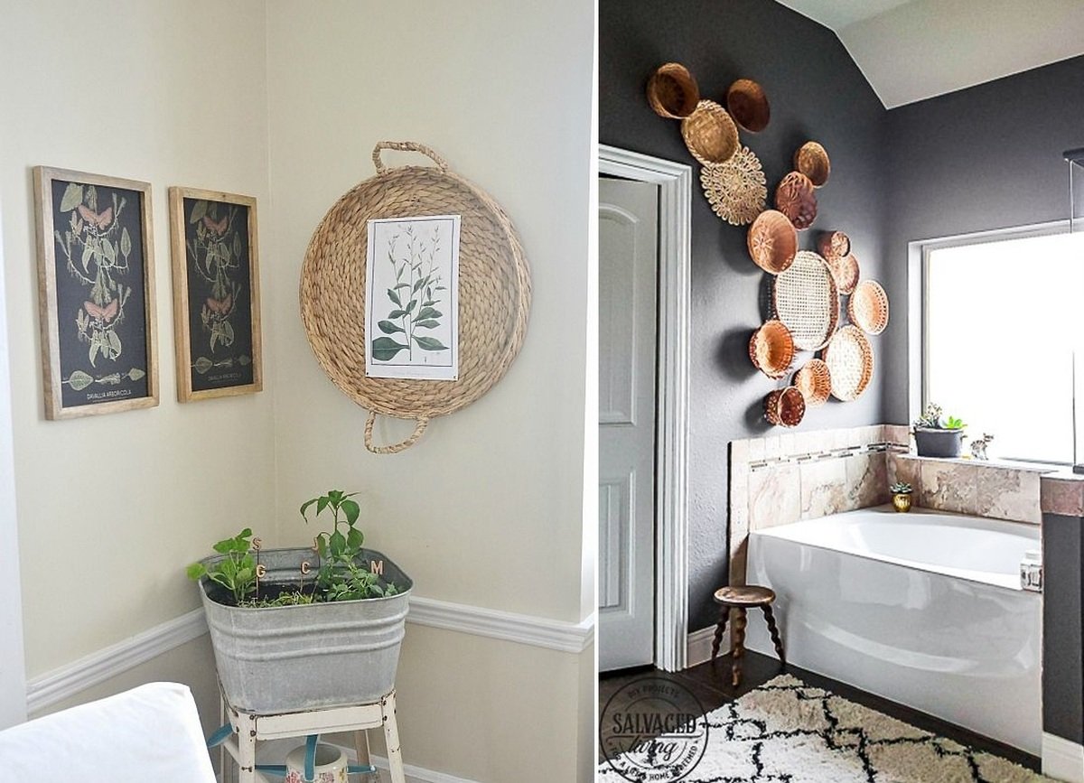 Paniers muraux pour rehausser votre décoration intérieure pour un look unique