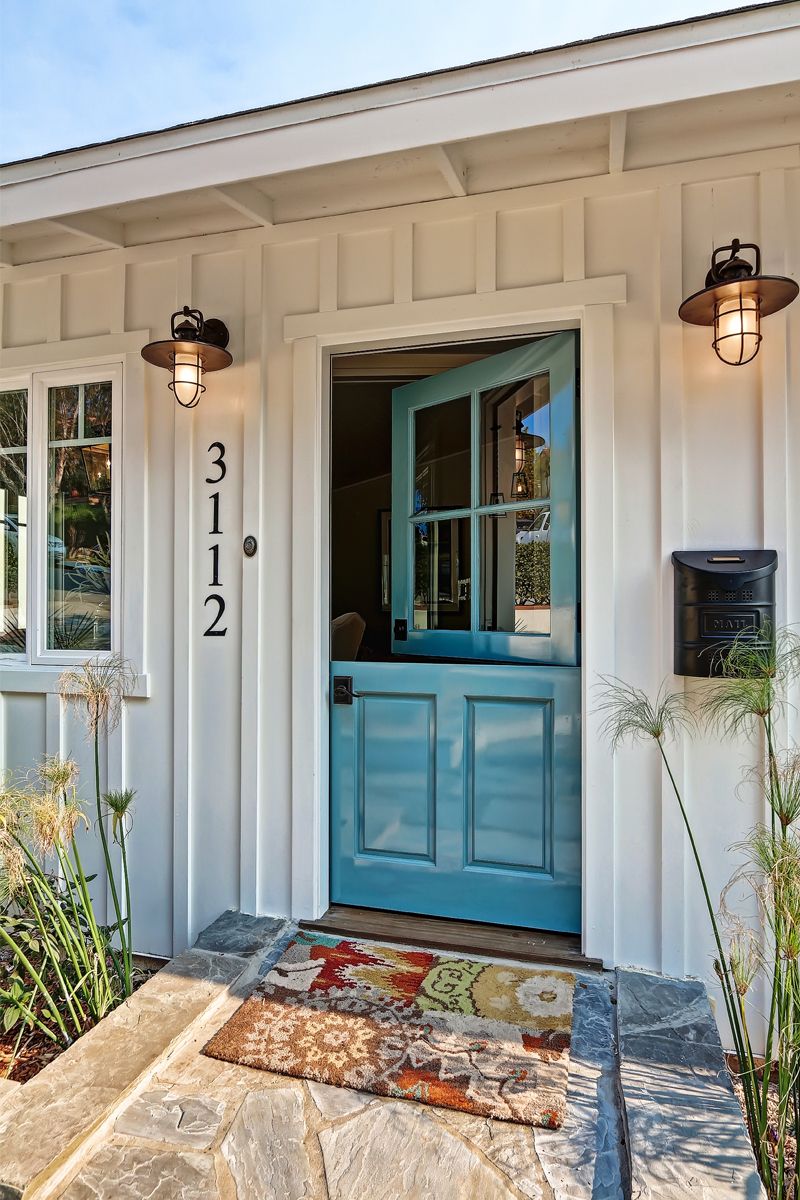 Une porte hollandaise pour mettre votre maison à part