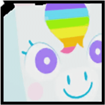 Licorne arc-en-ciel à valeur énorme 2023 (janvier) – Pet Simulator X