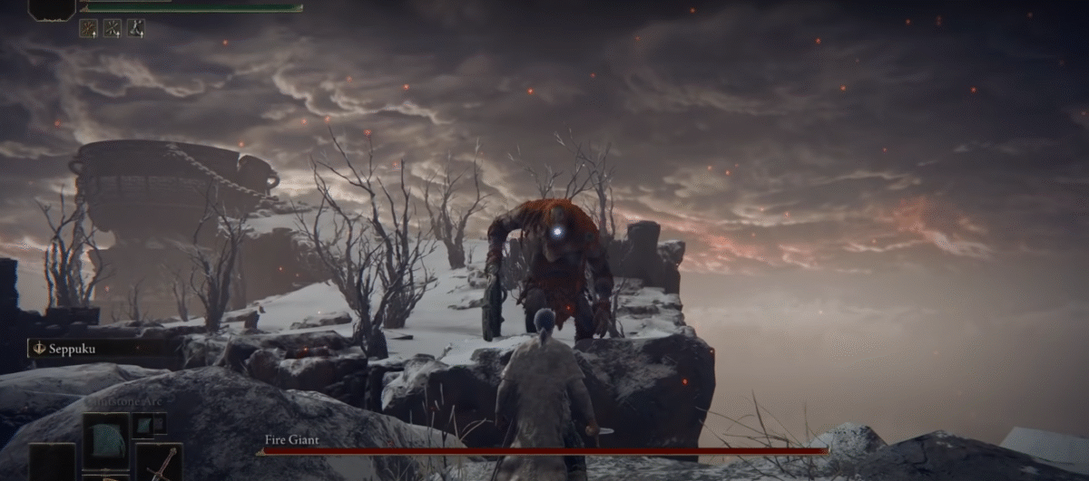 Elden Ring: Fire Giant Cheese 2023 (janvier)