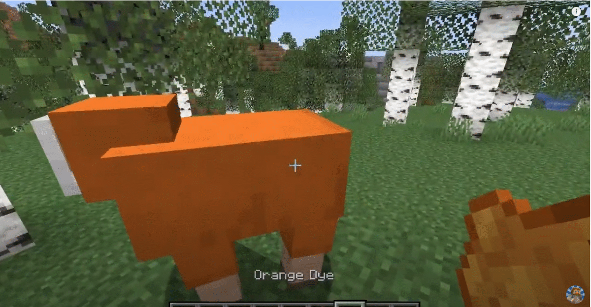 Comment obtenir le colorant orange dans Minecraft