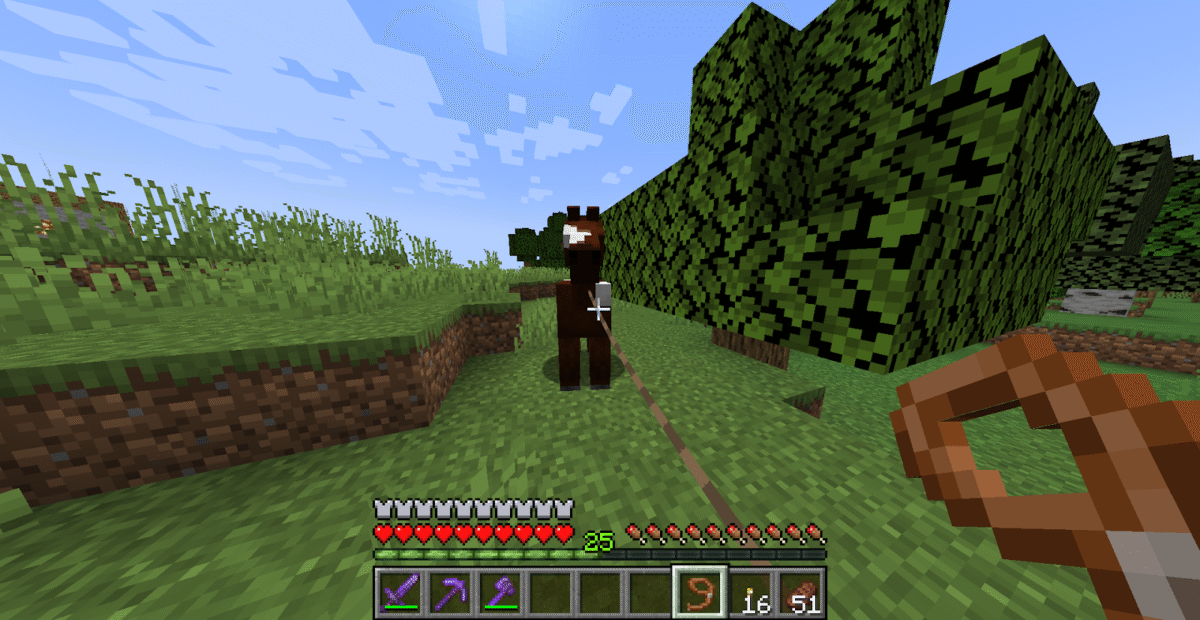Comment faire une piste dans minecraft