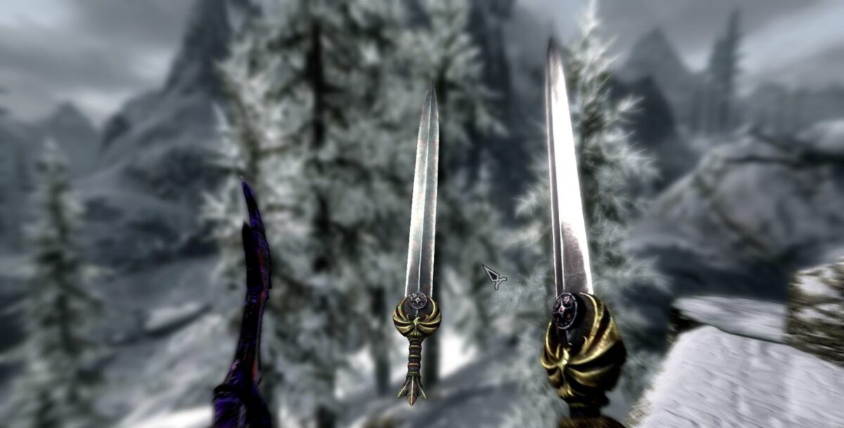 Skyrim : les meilleures armes à une main