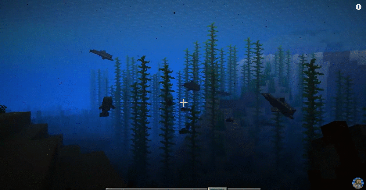 Que mangent les dauphins dans Minecraft ?
