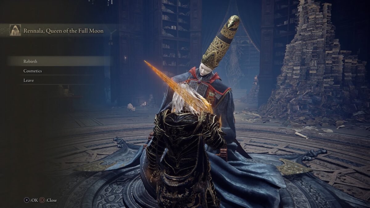 Que fait Rebirth dans Elden Ring ?