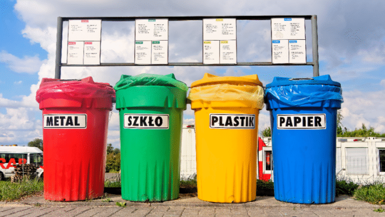 poubelles de tri selectif