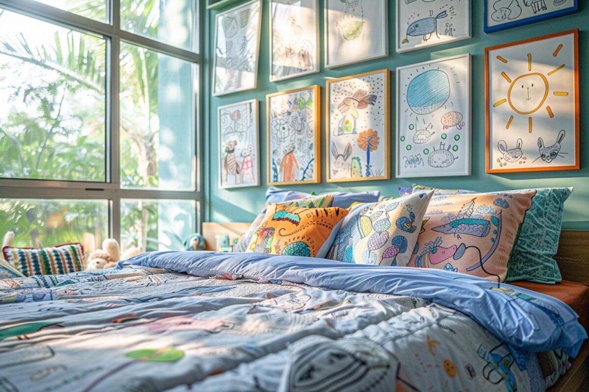 Comment décorer sa chambre avec des dessins ?