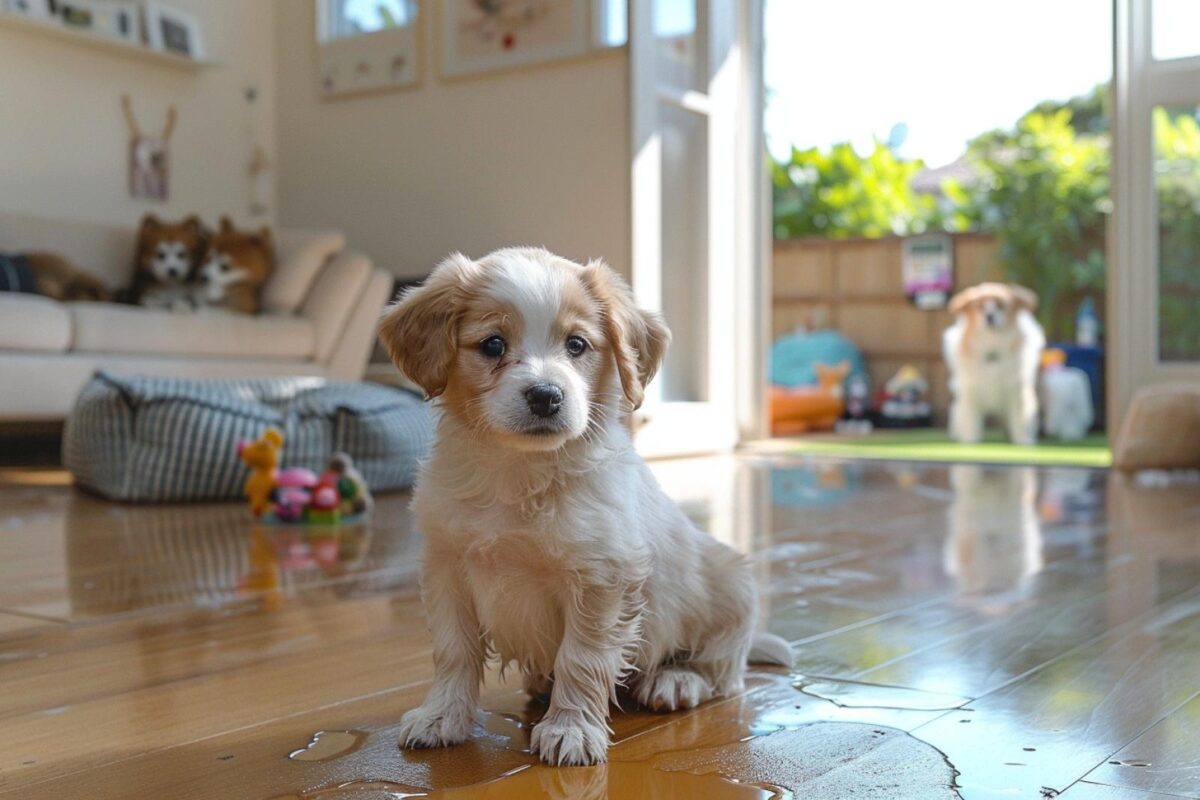 Comment empêcher un chien de faire pipi dans la maison ?