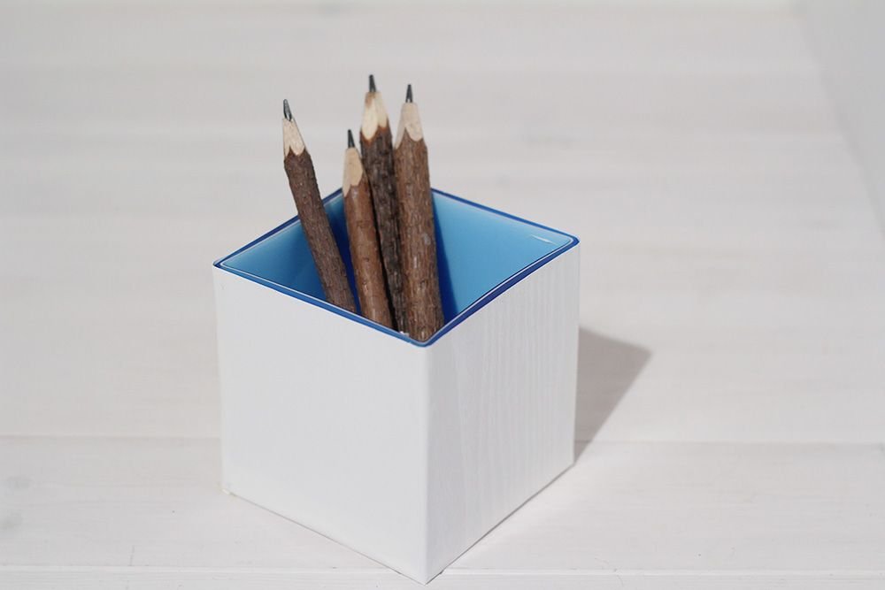 Conteneurs couverts effet bois
