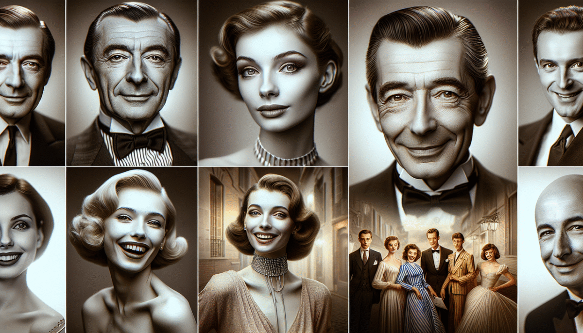 Célébrités A : Alain Delon, Audrey Tautou, Adriana Karembeu, Annie Cordy.