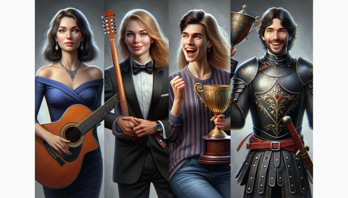 Célébrités en V : Vanessa Paradis, Vincent Cassel, Virginie Efira, Viggo Mortensen.