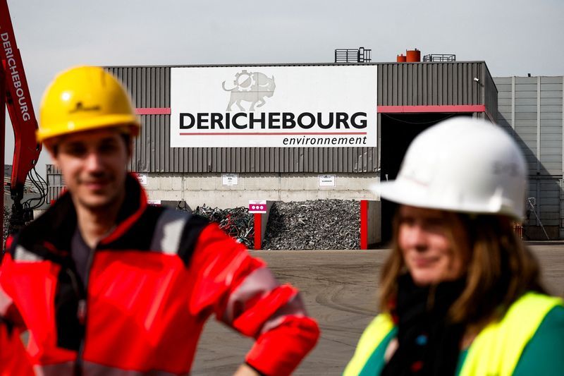 Graphique de suivi de l'action Derichebourg DBG en Bourse
