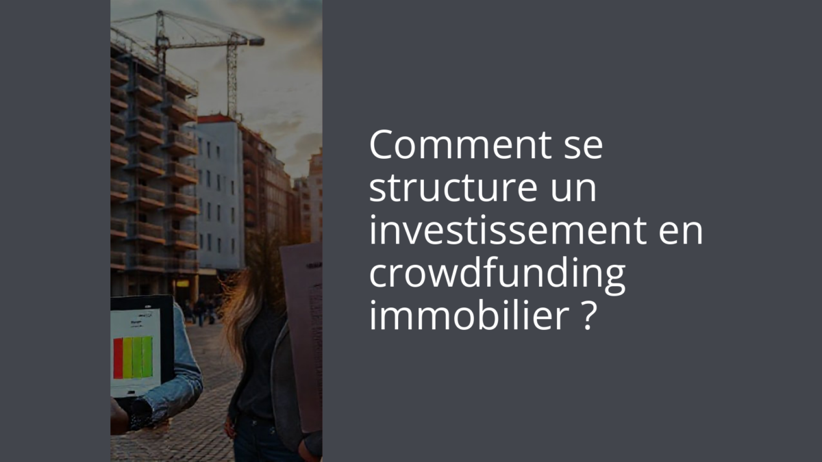 Chantier d'immeuble neuf financé en partie par du crowdfunding immobilier